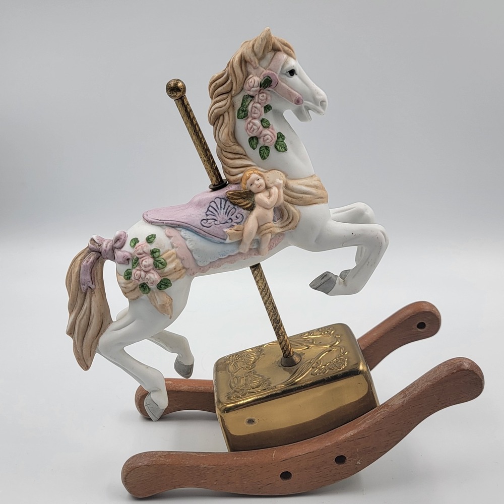 1989 Giftec Rocking Horse Tune "Memory" READ